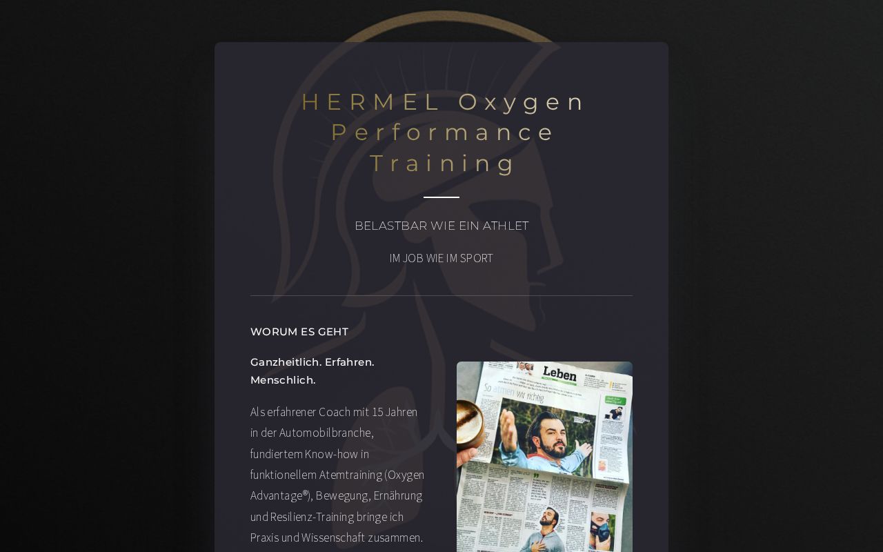Hermel Oxygen Performance Training (copy)